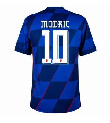 Kroatien Luka Modric #10 Udebanetrøje EM 2024 Kort ærmer